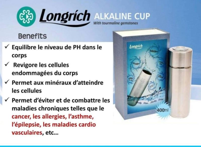 Gobelet alcalin (400 ml) - Longrich
